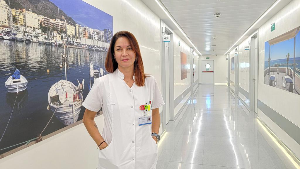 Davinia Cantero, directora d’Infermeria de l’Hospital Quirónsalud Marbella.