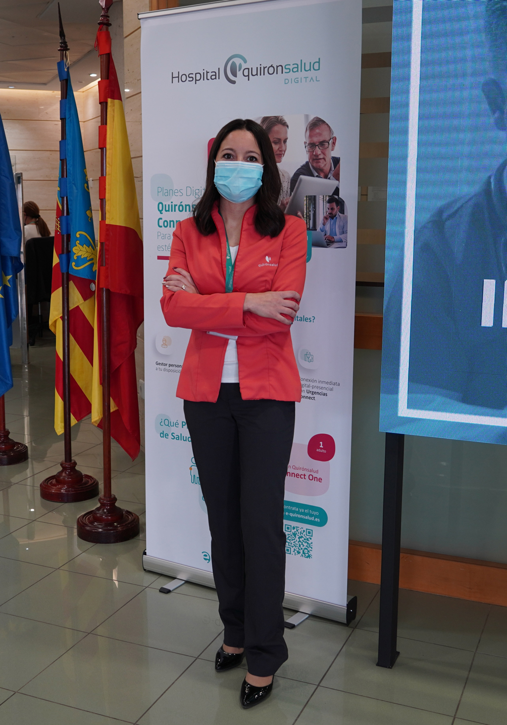 Verónica Zamora, directora d'Atenció al Pacient de l'Hospital Quirónsalud Torrevella.